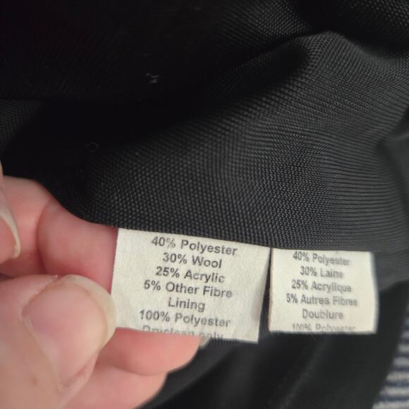 Eva Franco Anthropologie Fluttering Stripe Tweed Ruffle Skirt Size 4 - Picture 5 of 6